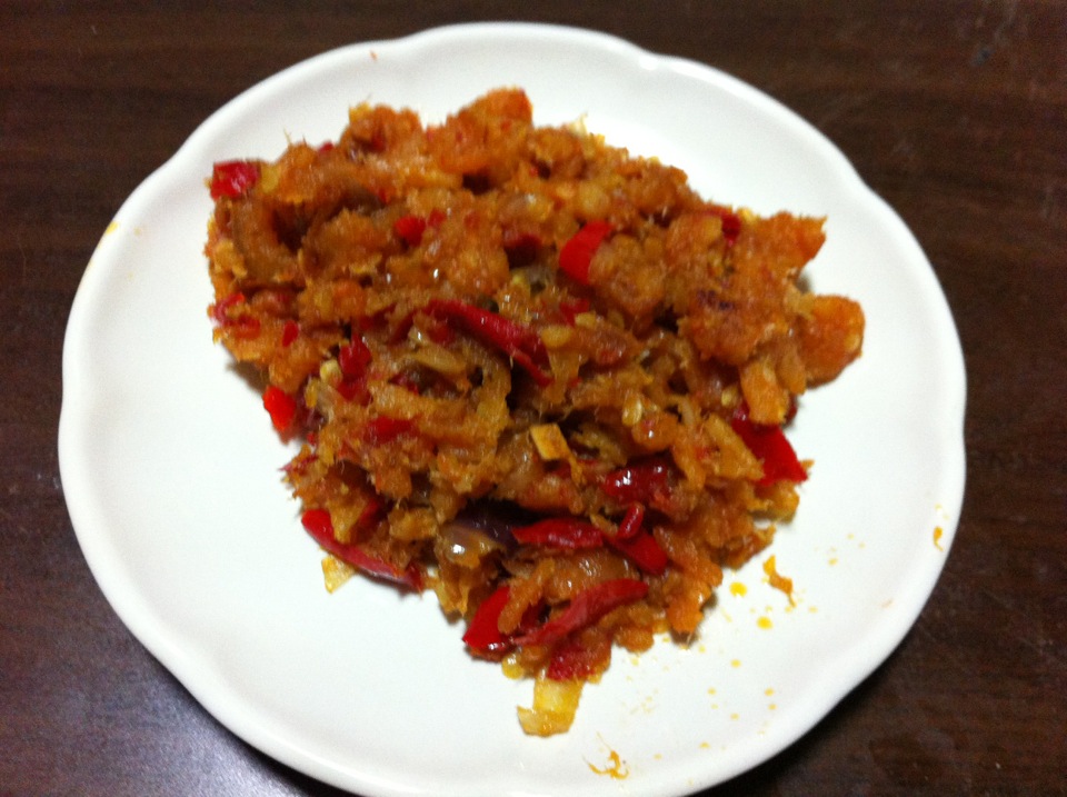 Easy Way to Cooks Dried Shrimps Sambal